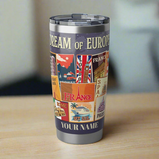 Dream of Europe Vagabond 20oz Tumbler